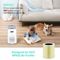 Replacement HEPA Air Purifier Filter for GCZ Air Purifier AP402 CADR 400, Designed for Pets Allergy