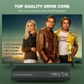 GCZ DVD Player for TV with HDMI/AV/Coaxial Output and USB Input, DVD Player for Home Built in PAL/NTSC System