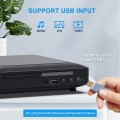 GCZ Mini DVD Player for TV with HDMI Cable, Portable DVD Player for Home with AV Output and USB Input, include Remote Control
