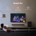 GCZ Soundbar with Subwoofer, 2.1 CH Separable Sound Bars for TV, Bluetooth/HDMI-ARC/AUX/Opt 3D Surround Sound